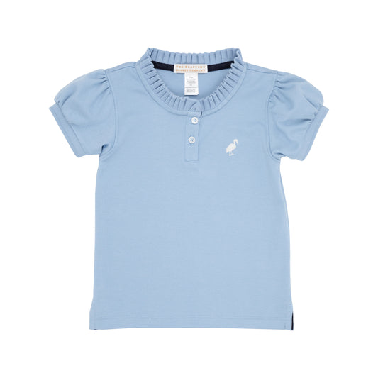 LITTLE MISS PRIM & PROPER POLO- BLUE