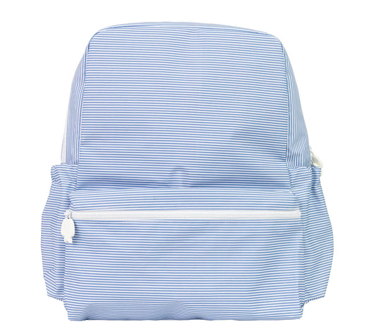 NAVY MINISTRIPE BACKPACK