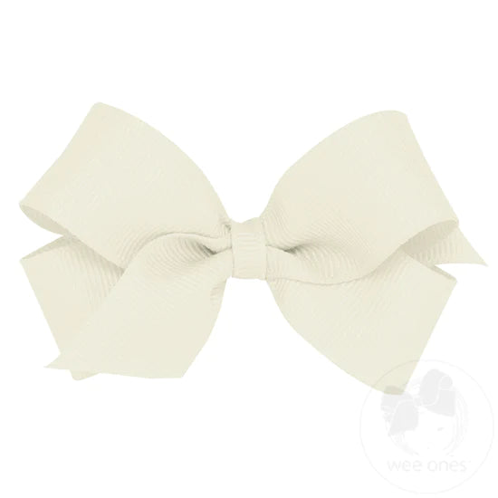 WEE ONES MINI GROSSGRAIN BOW