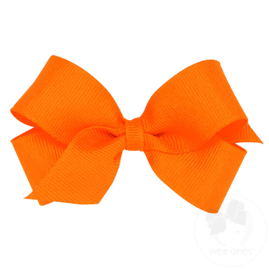 WEE ONES MINI GROSSGRAIN BOW