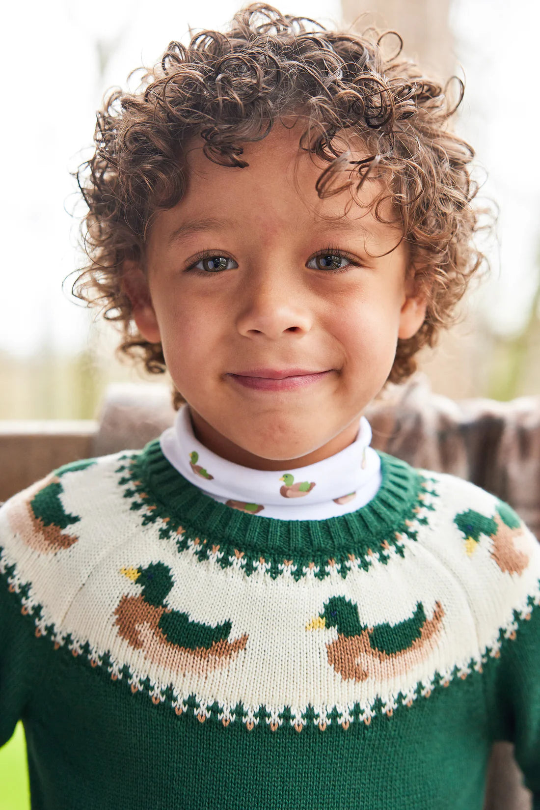 MALLARD FAIR ISLE SWEATER