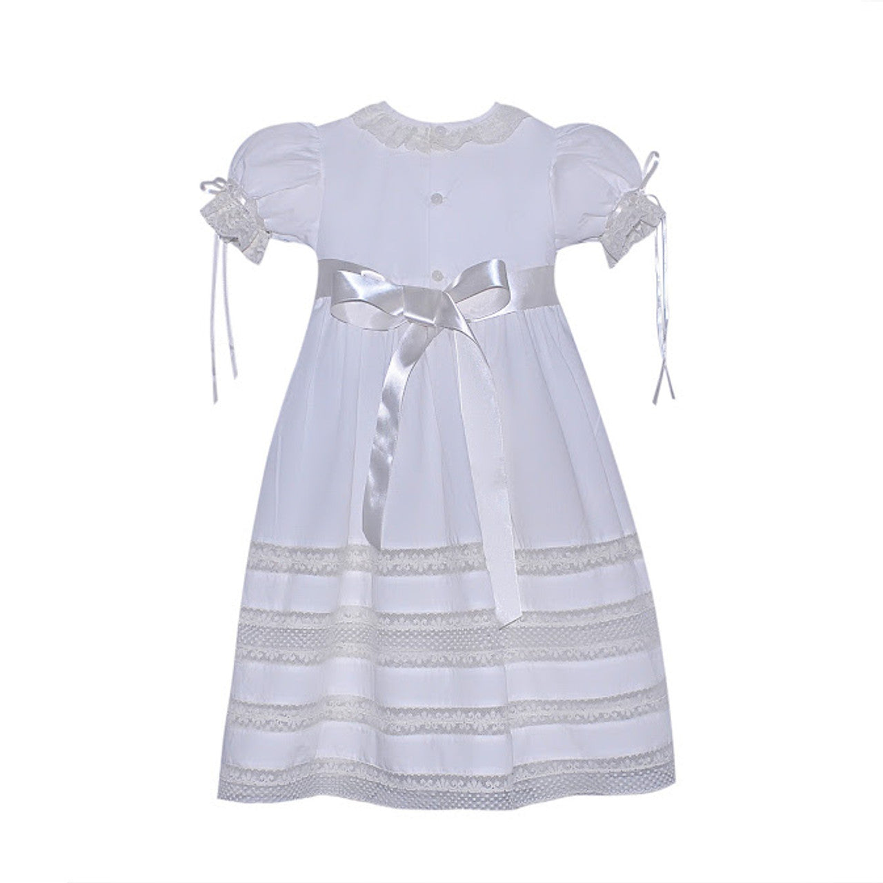 WHITE LILY ROSE DRESS