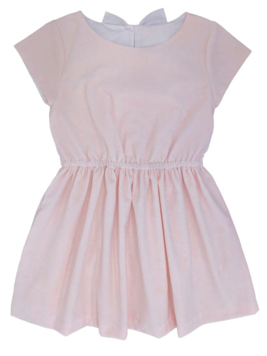 STELLA DRESS PINK VELVET