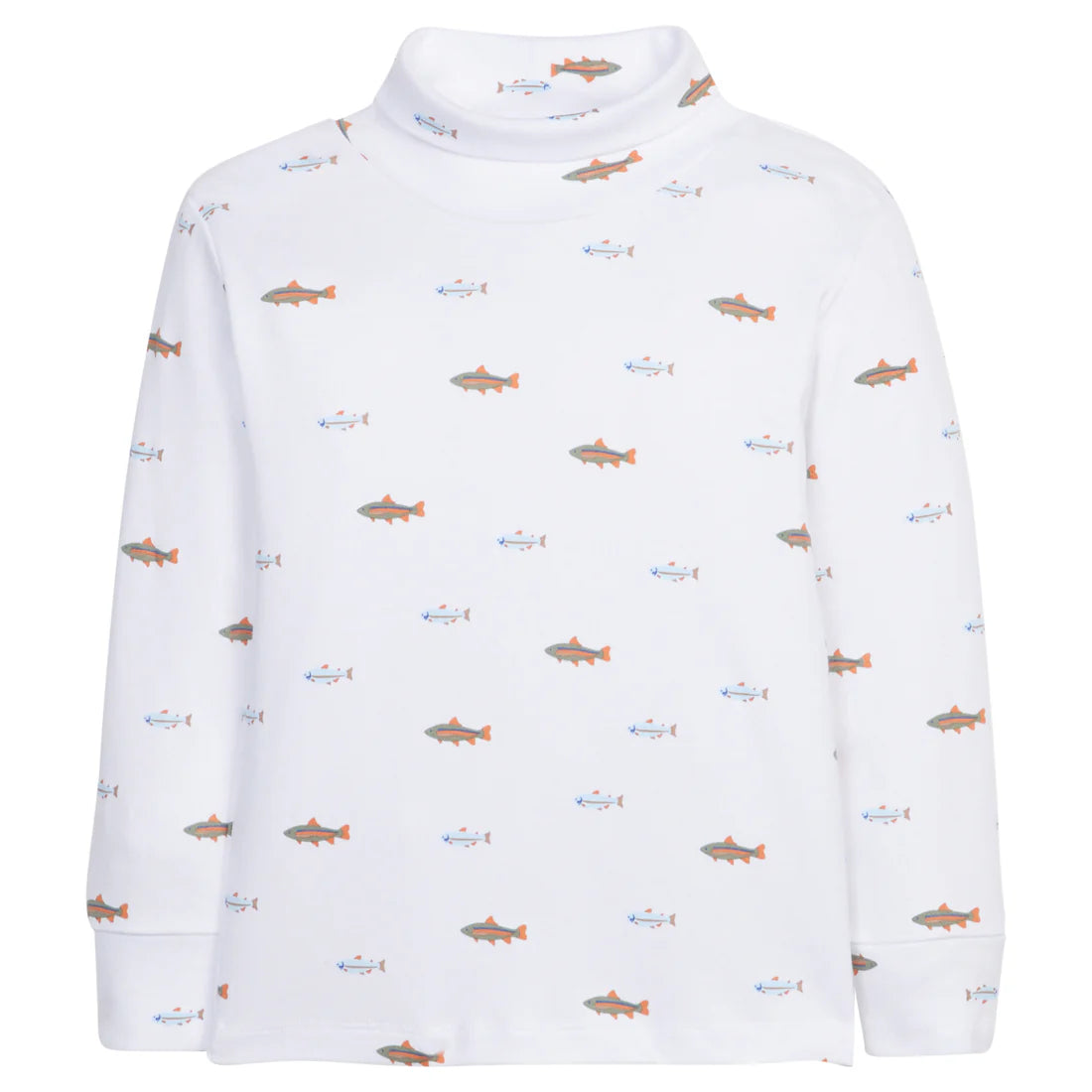 PRINTED TURTLENECK FISH