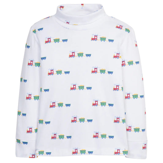 PRINTED TURTLENECK TRAINS