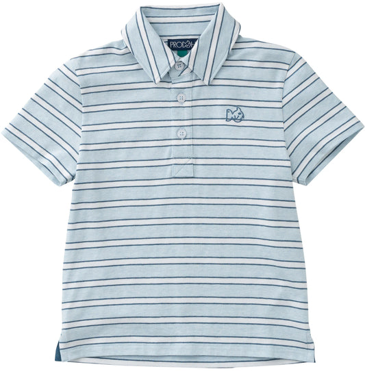 TOO COOL POLO ICE WATER BLUE STRIPE