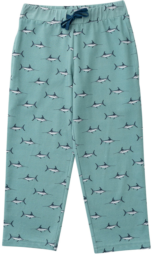LOUNGE LIFE PANT SWORDFISH PRINT