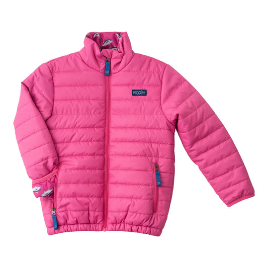 RASPBERRY PUFFER JACKET