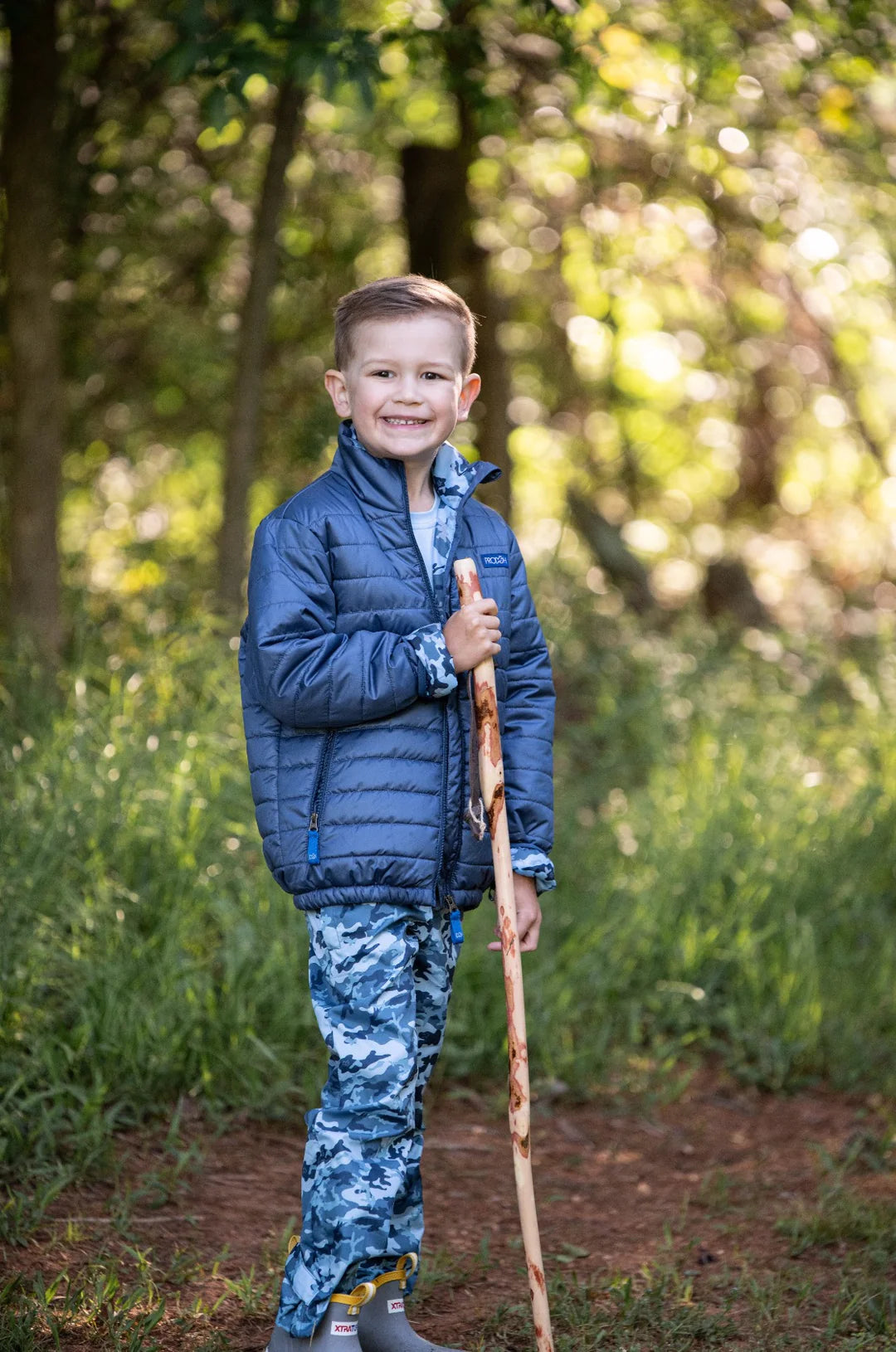 BLUE CAMO RAINMAKER PANT