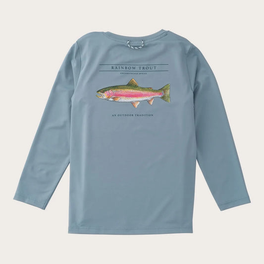 LS PERF TSHIRT RAINBOW TROUT