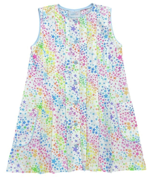 REAGAN DRESS GLITTER STARS