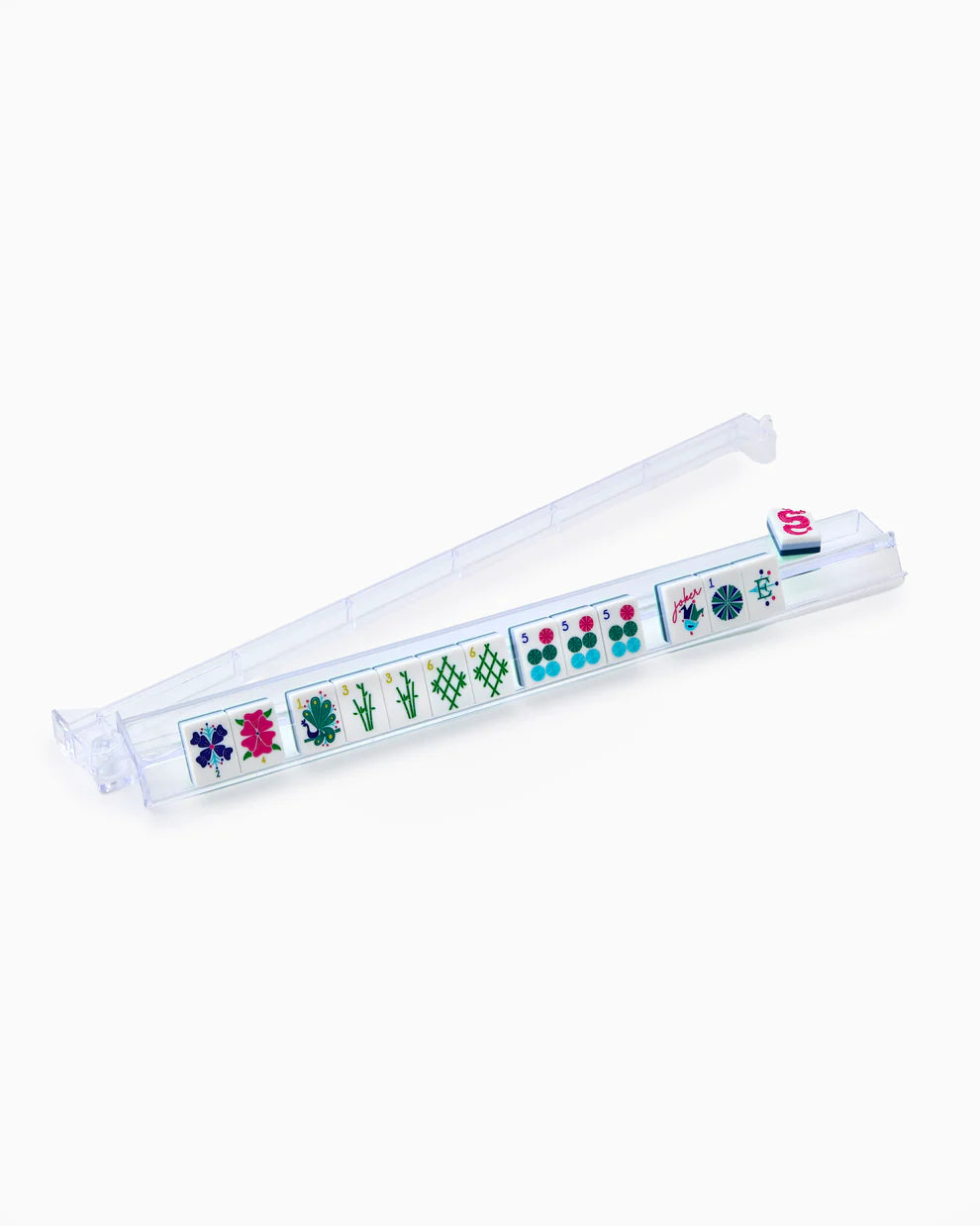 CLEAR ACRYLIC RACK & PUSHERS SET