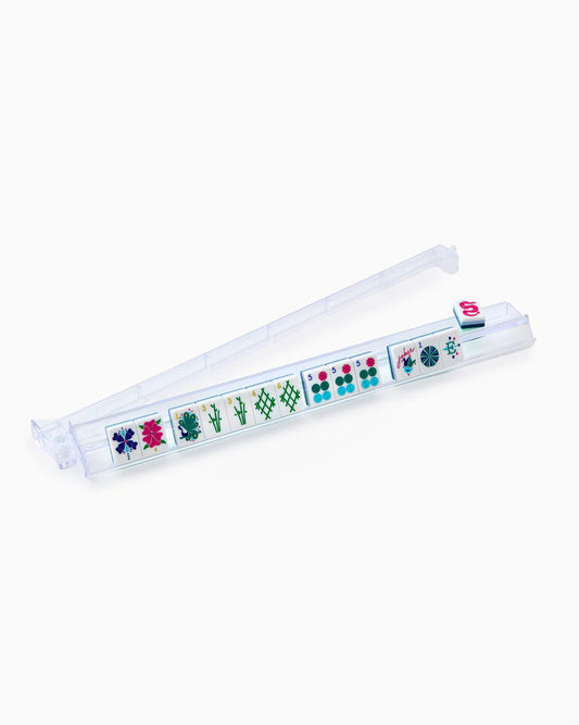 CLEAR ACRYLIC RACK & PUSHERS SET