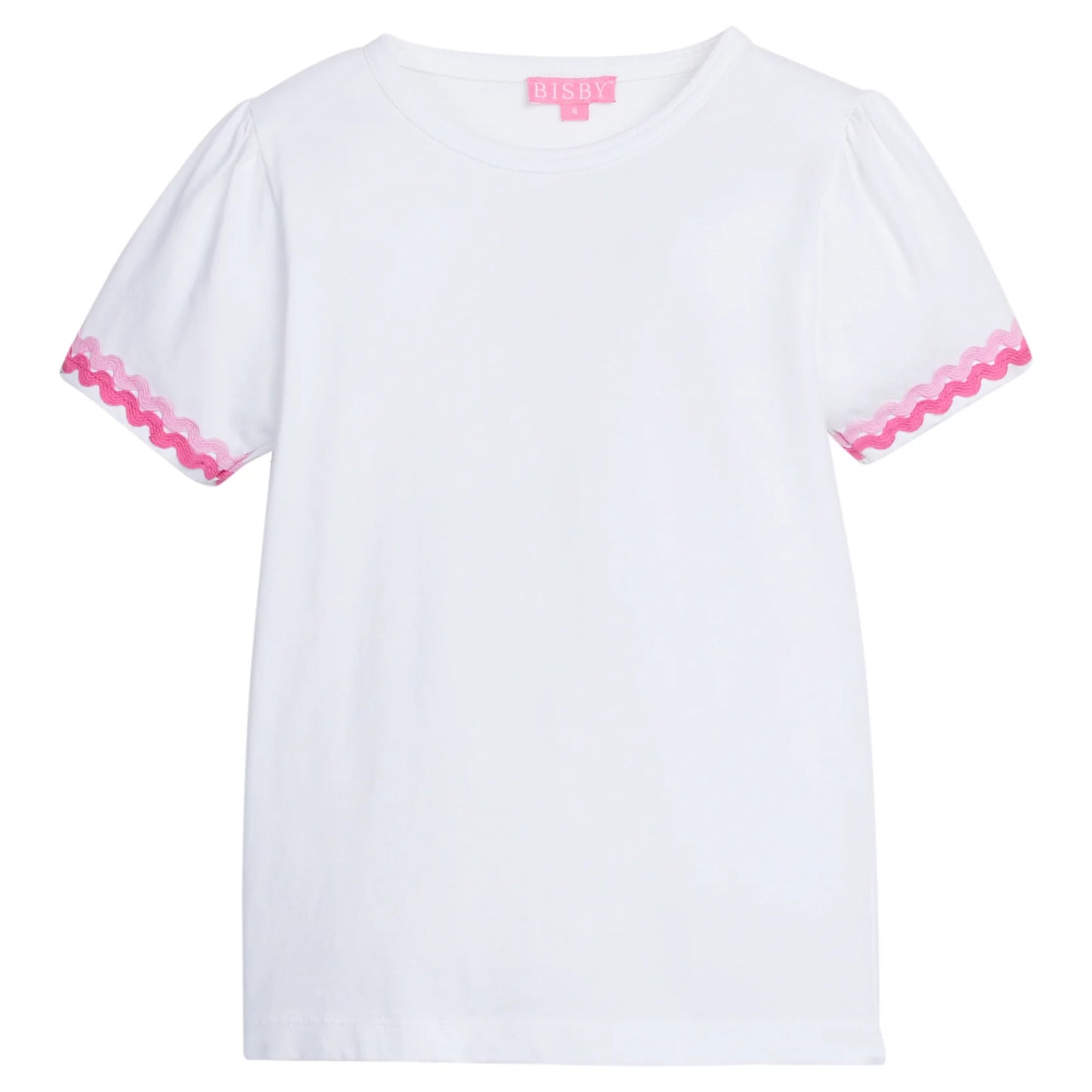 RIC RAC ESSENTIAL TEE LT PINK HOT PINK