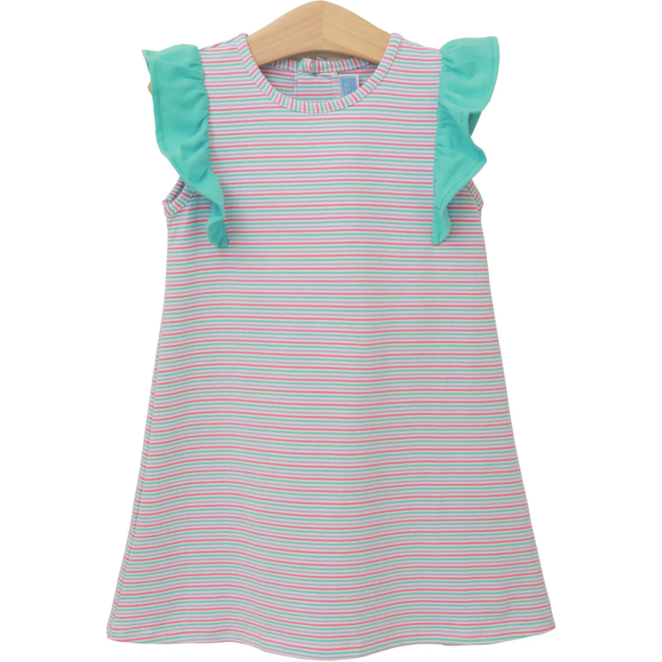 RUBY DRESS MULTI STRIPE