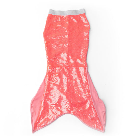 MERMAID TAIL SEQUIN CORAL