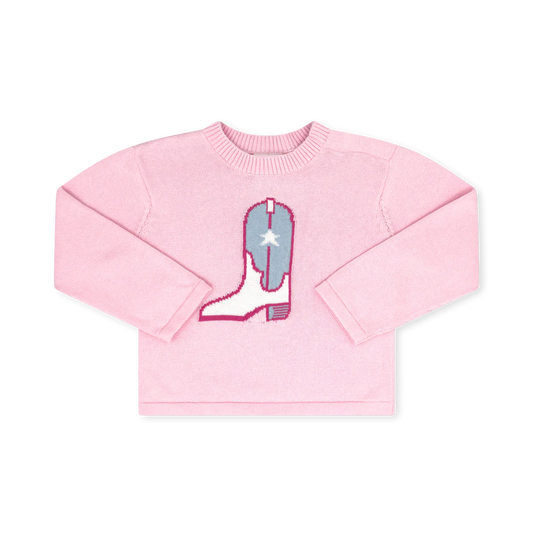 COZY UP SWEATER PINK BOOT