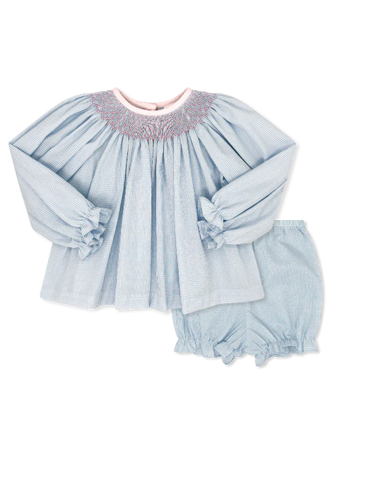 BETSY BLOOMER SET LS POLITE PINK