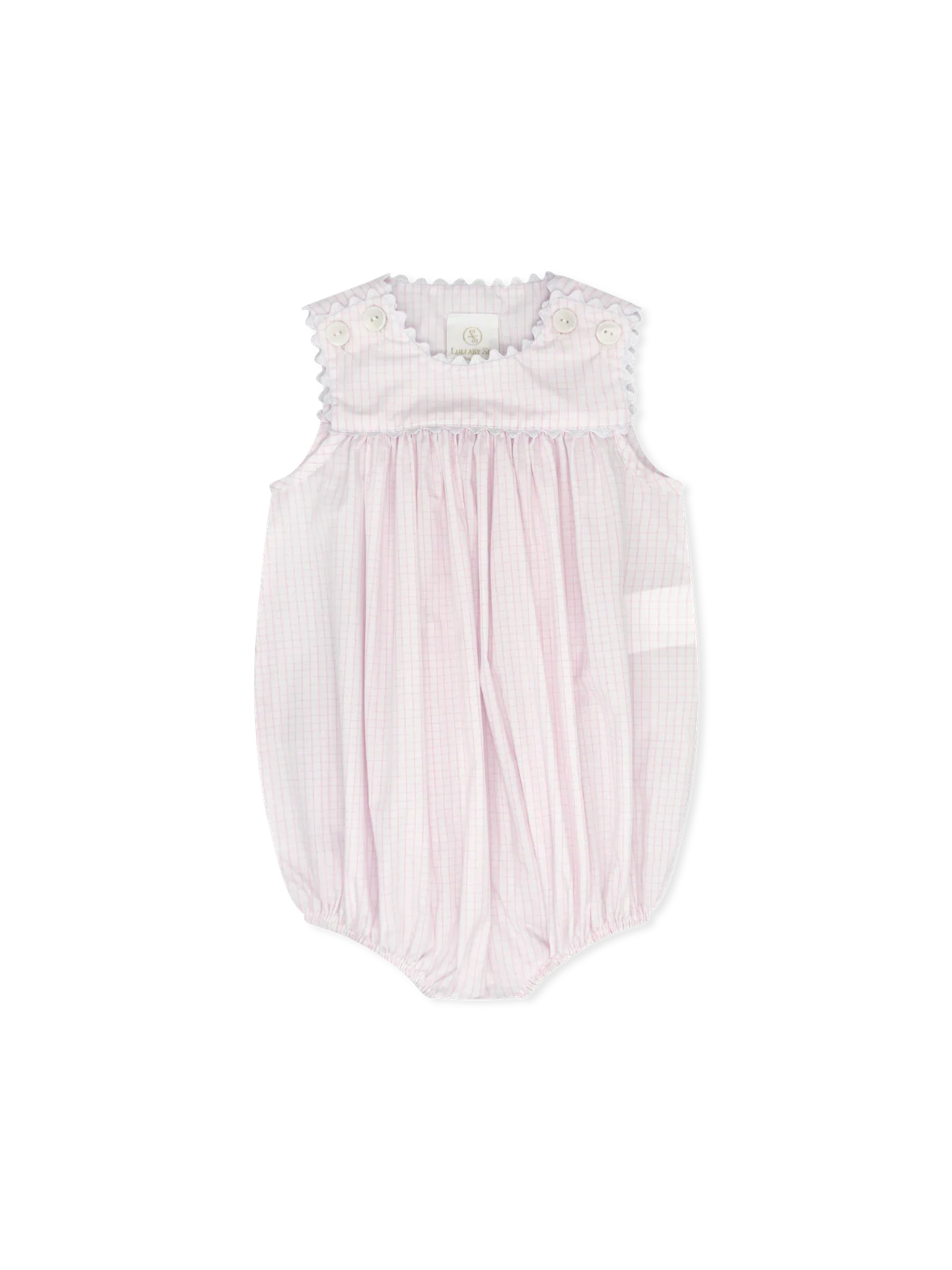 CHARMING BUBBLE PINK WINDOWPANE