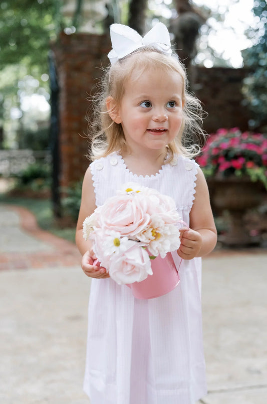 CHARMING DRESS PINK WINDOWPANE