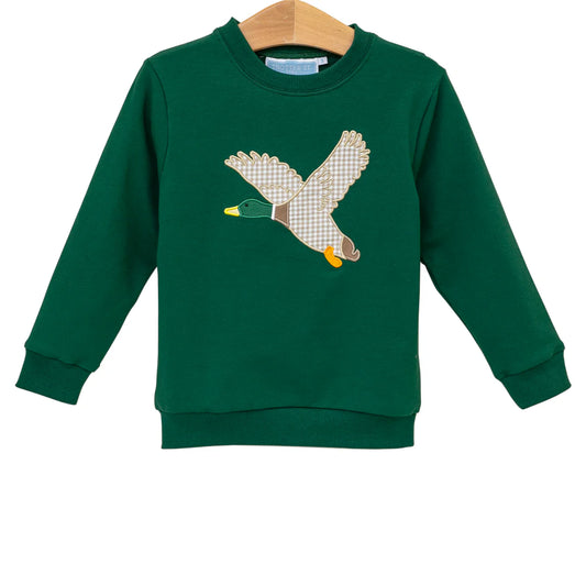 FRENCH TERRY PULLOVER MALLARD