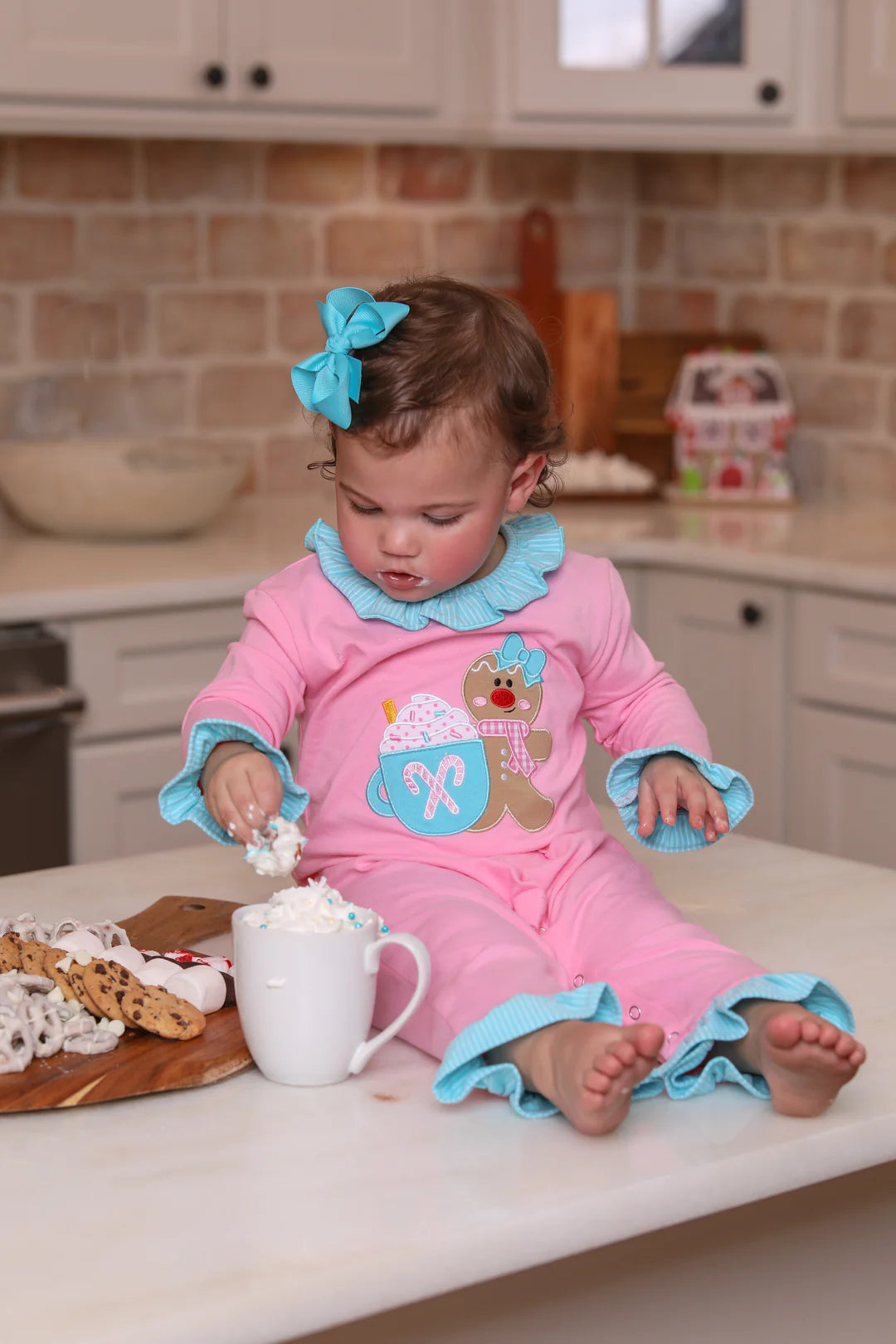 GINGERBREAD ROMPER