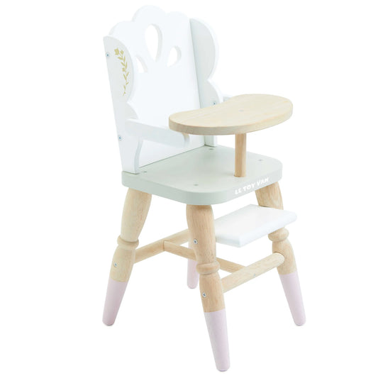 DOLL'S WOODEN HIGH CHAIR