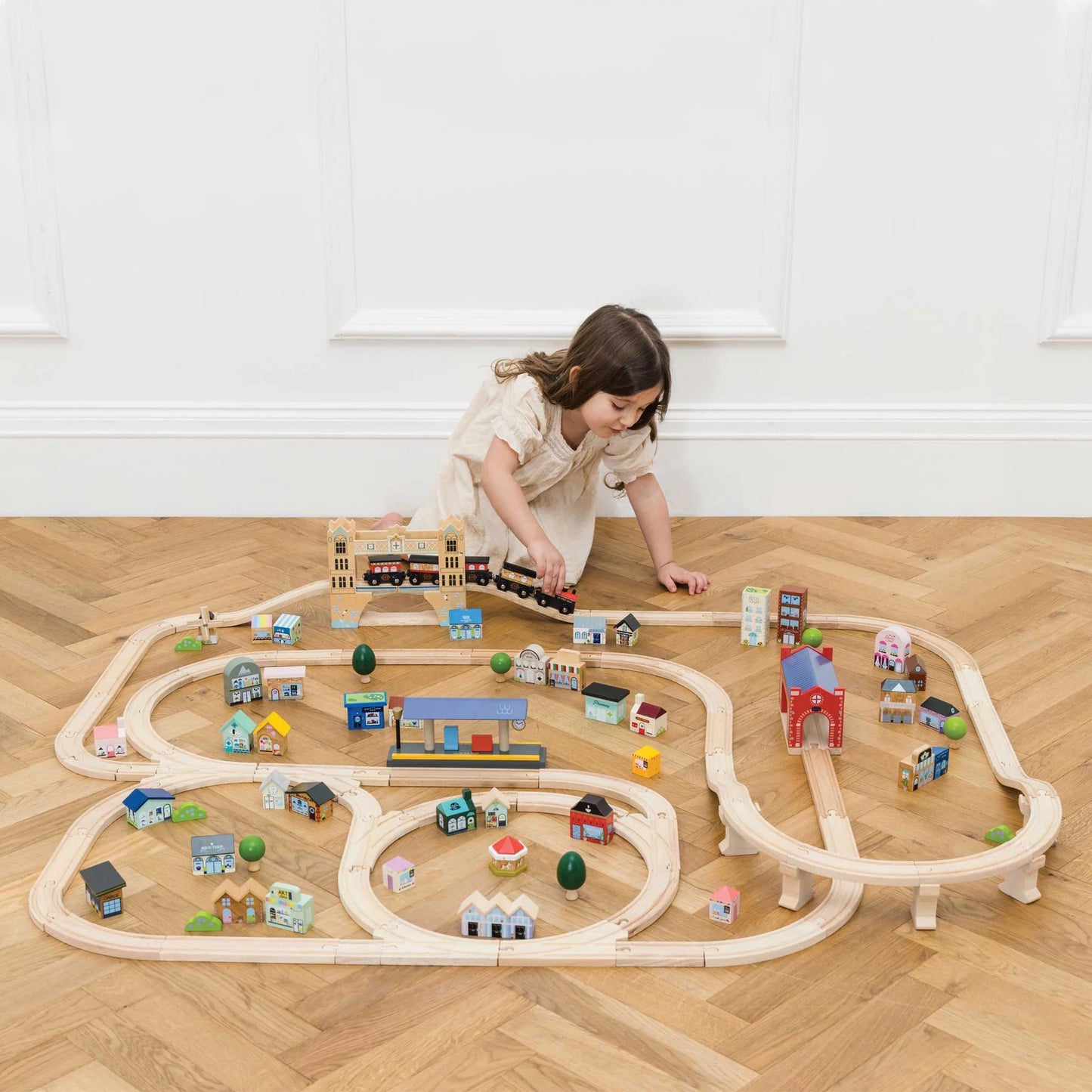 LONDON TRAIN SET 120 PCS