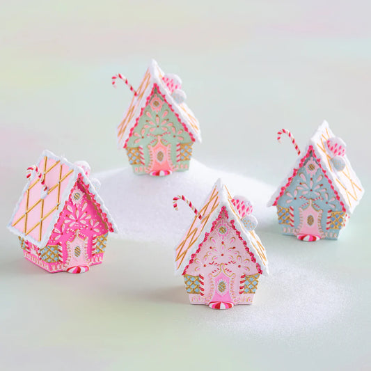 RAINBOW GINGER COTTAGE ORNAMENT 5"