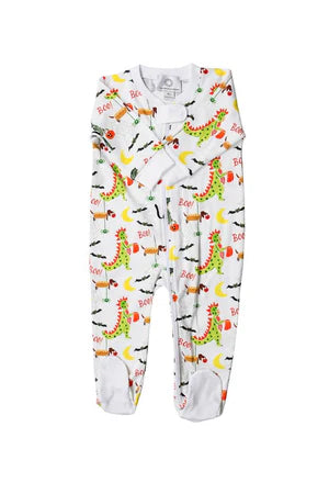 SPOOKY FOOTED ZIPPER PJ