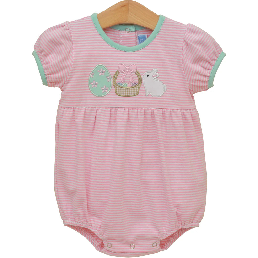 BUNNIES AND BASKETS BUBBLE PINK