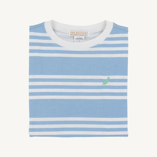 CARTER CREWNECK SADDLERIDGE STRIPE
