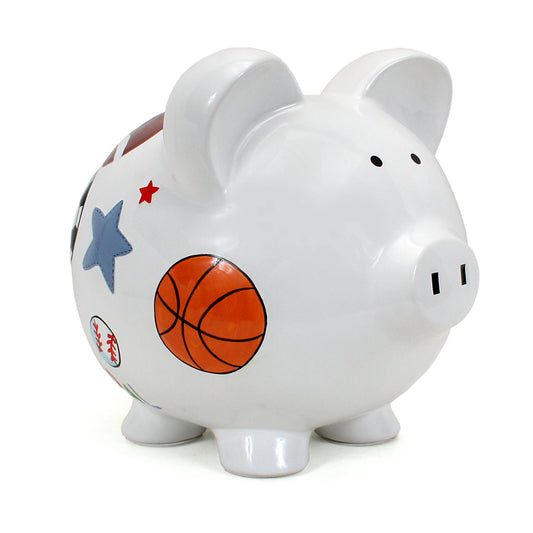 All Sports Large Piggy Bank