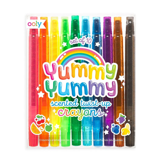 YUMMY SCENTED TWIST UP CRAYONS