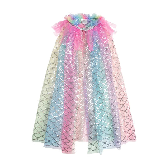 RAINBOW MERMAID CAPE
