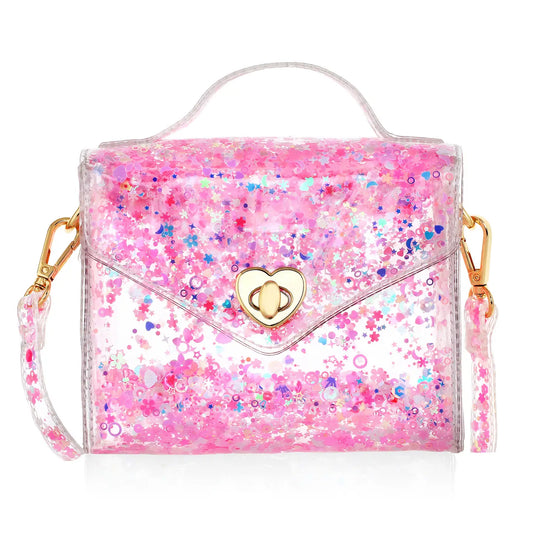 GUSSI PINK SPARKLE PURSE