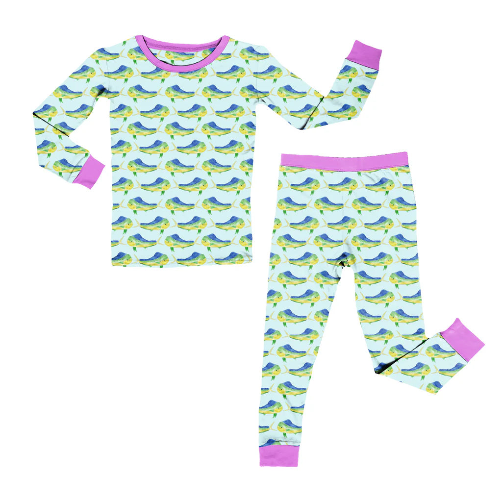 DOLPHIN DANCE PINK LONGSLEEVE 2PC