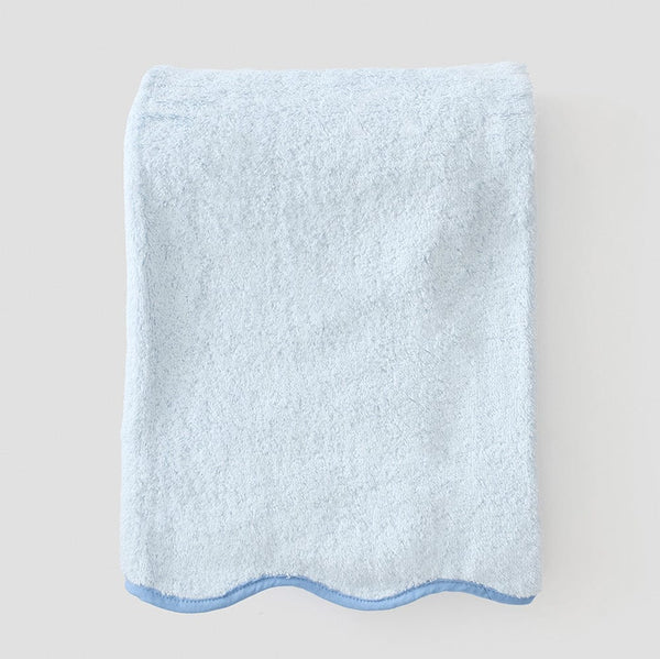 SCALLOP BATH TOWEL