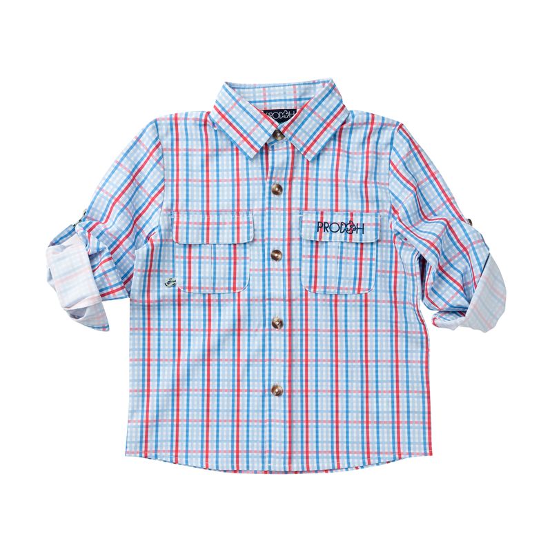 PPLD LS FOUNDERS KIDS FISHING SHIRT