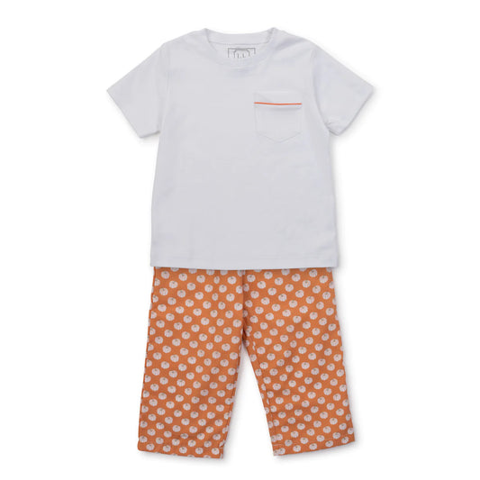 BO PANT SET PUMPKINS