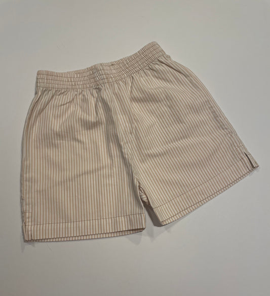 SEERSUCKER SHORT SAND/WHITE