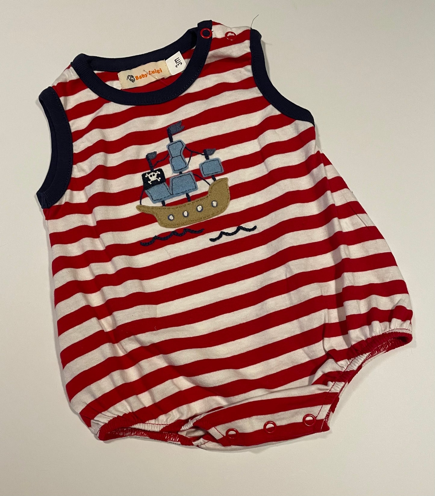 PIRATE SHIP BUBBLE Buckles and Bows