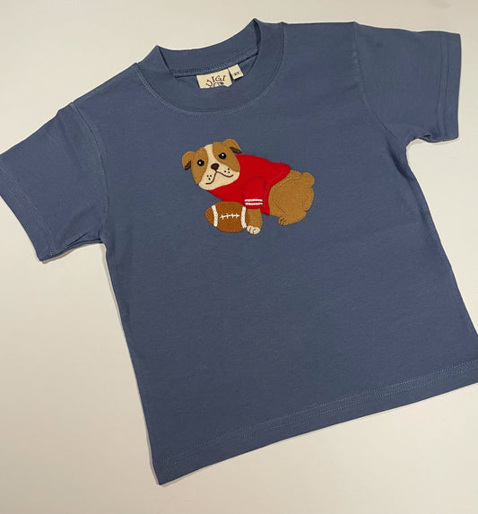 DOG FOOTBALL TSHIRT