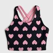 LITTLE CLEMENTINE TOP LOVE HEART