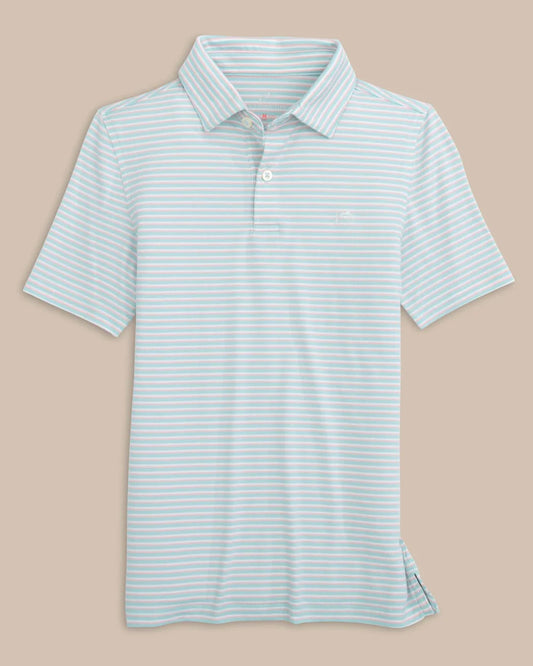 RYDER HALLS STRIPE PERF POLO