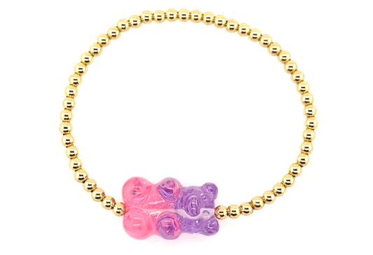 GUMMY BEAR GOLD FILLED BRACELET