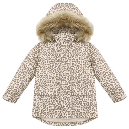PARKA SKI JACKET LEOPARD