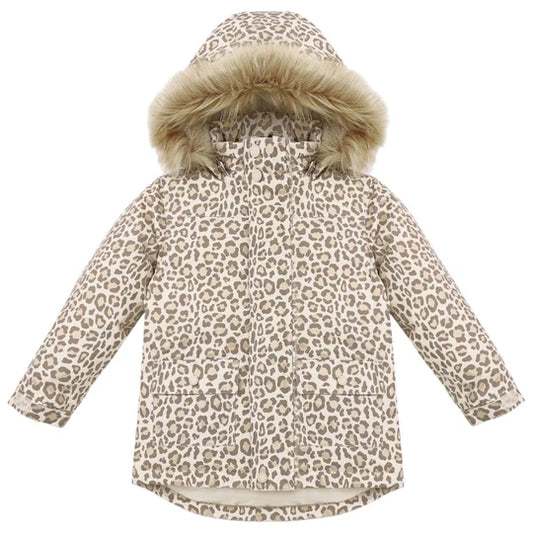 PARKA SKI JACKET LEOPARD