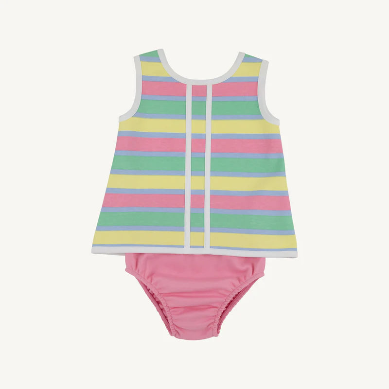 MARY SIMMS BLOOMER SET SAMFORD STRIPE