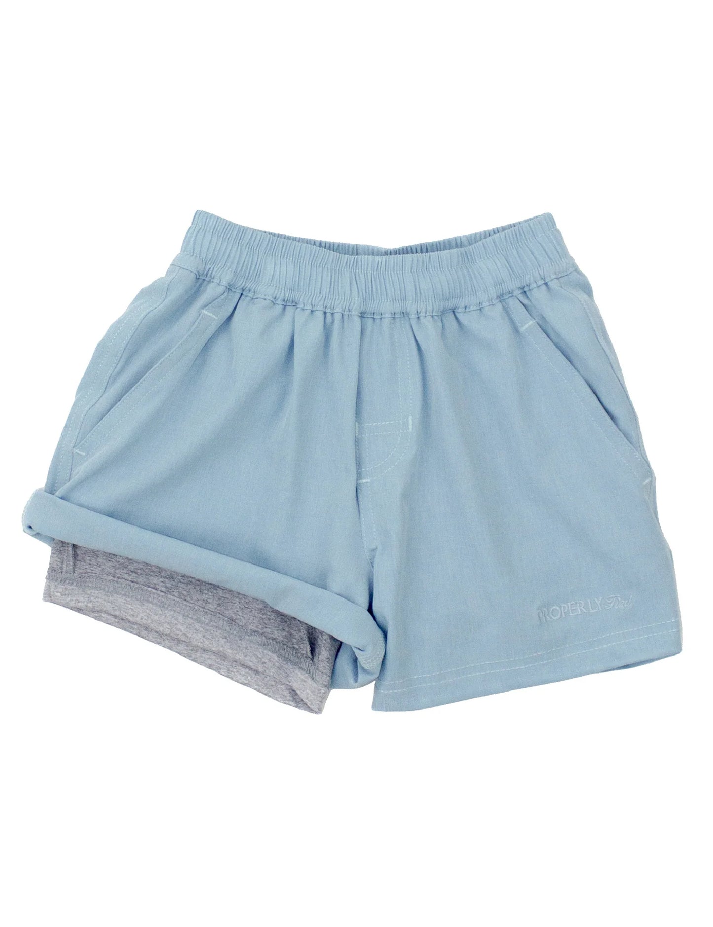 ACE SHORT POWDER BLUE